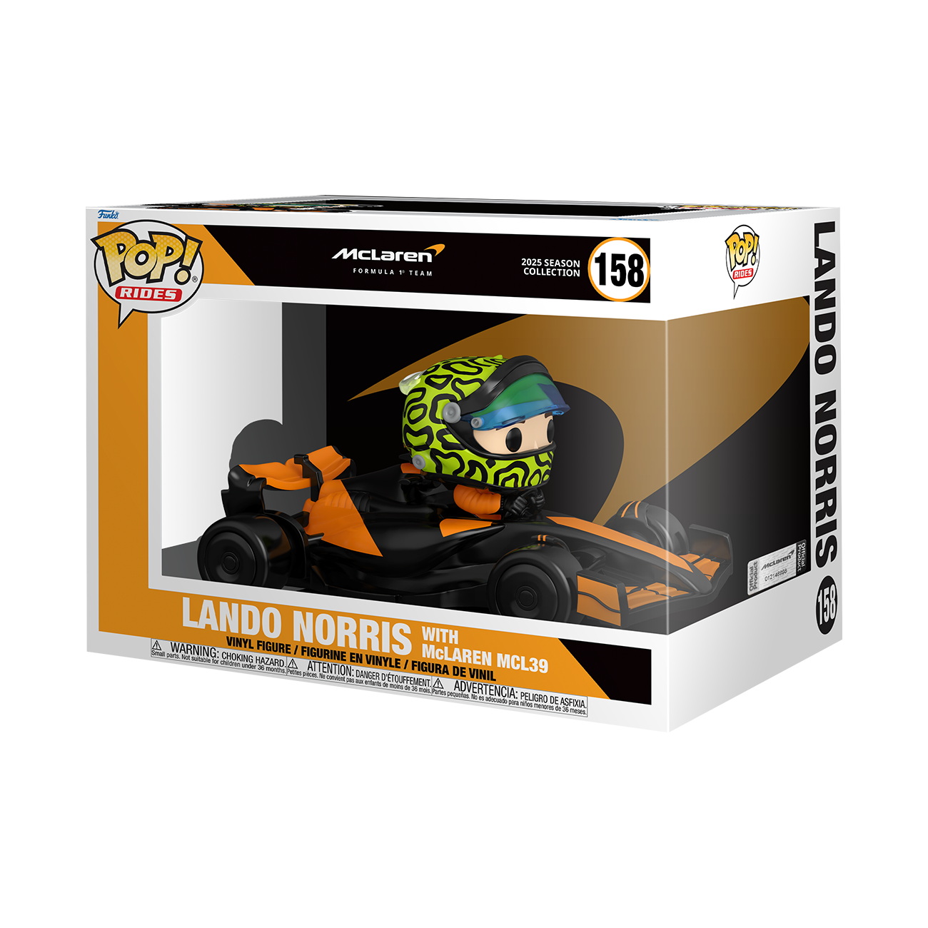 Pop! Rides Super Deluxe Lando Norris with McLaren MCL39 | Funko