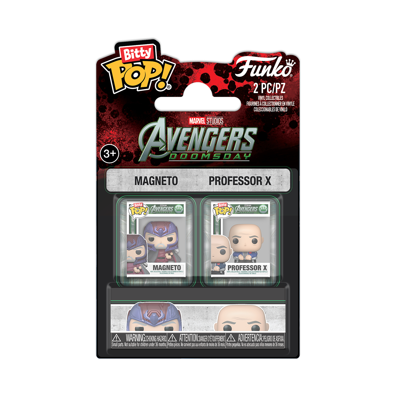 Funko Bitty Pop! Magneto & Professor X 2-Pack