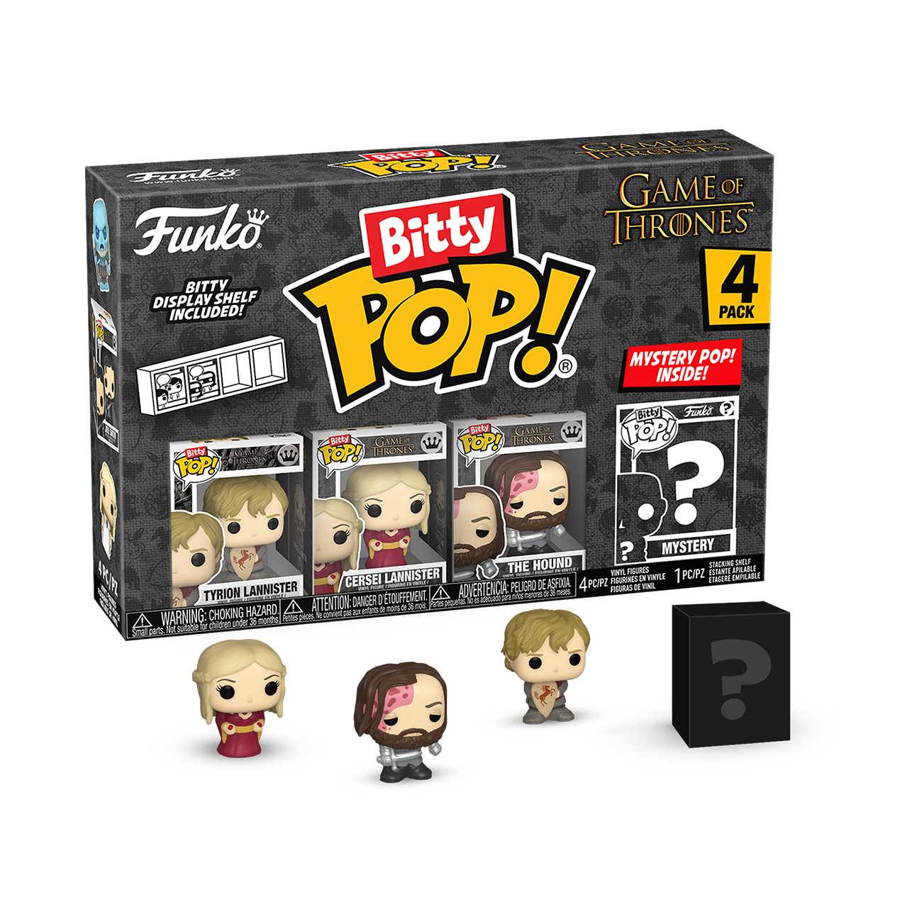 Funko Bitty Pop! Got - Tyrion 4pkY una Minifigura Misteriosa Sorpresa
