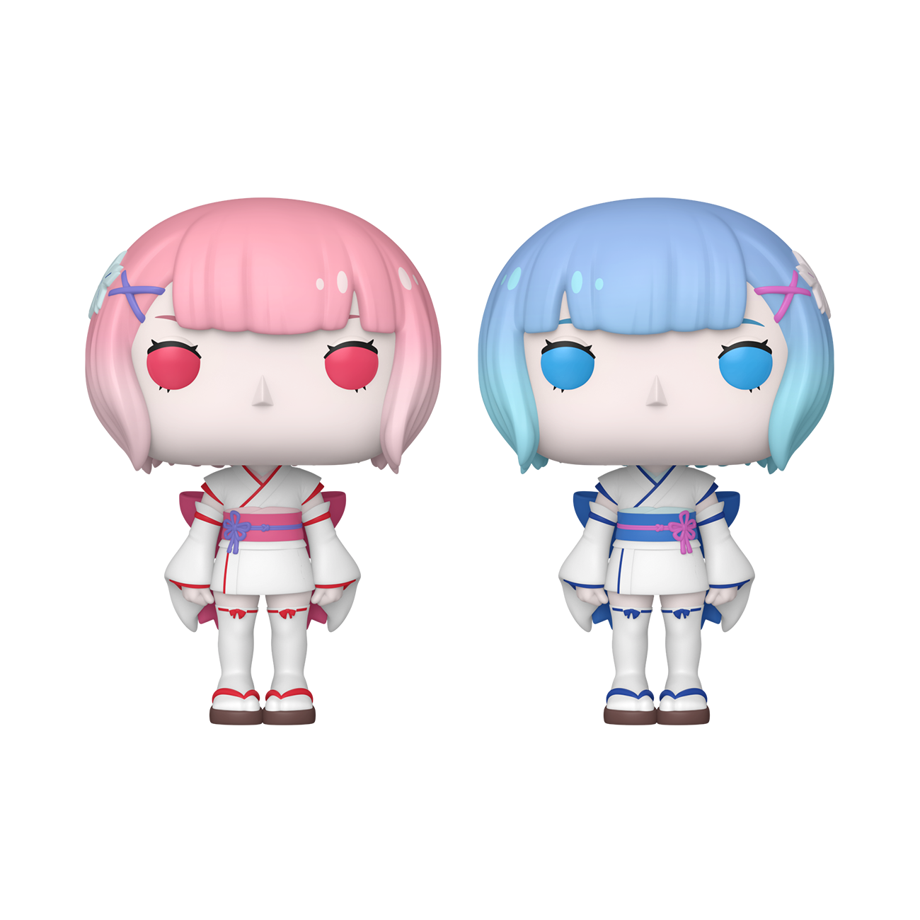 Imagen del set LEGO Funko Pop! Ram & Rem (Childhood Version) 2-Pack