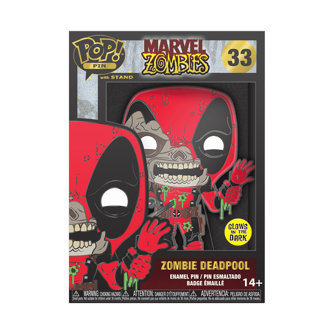 Figurine Funko POP Zombie Deadpool (661) Marvel Zombies