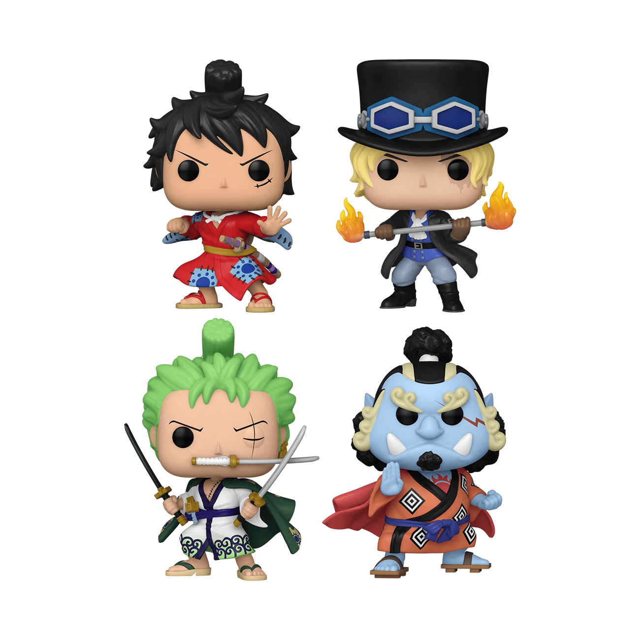 Buy Pop! One Piece 4-Pack at Funko.