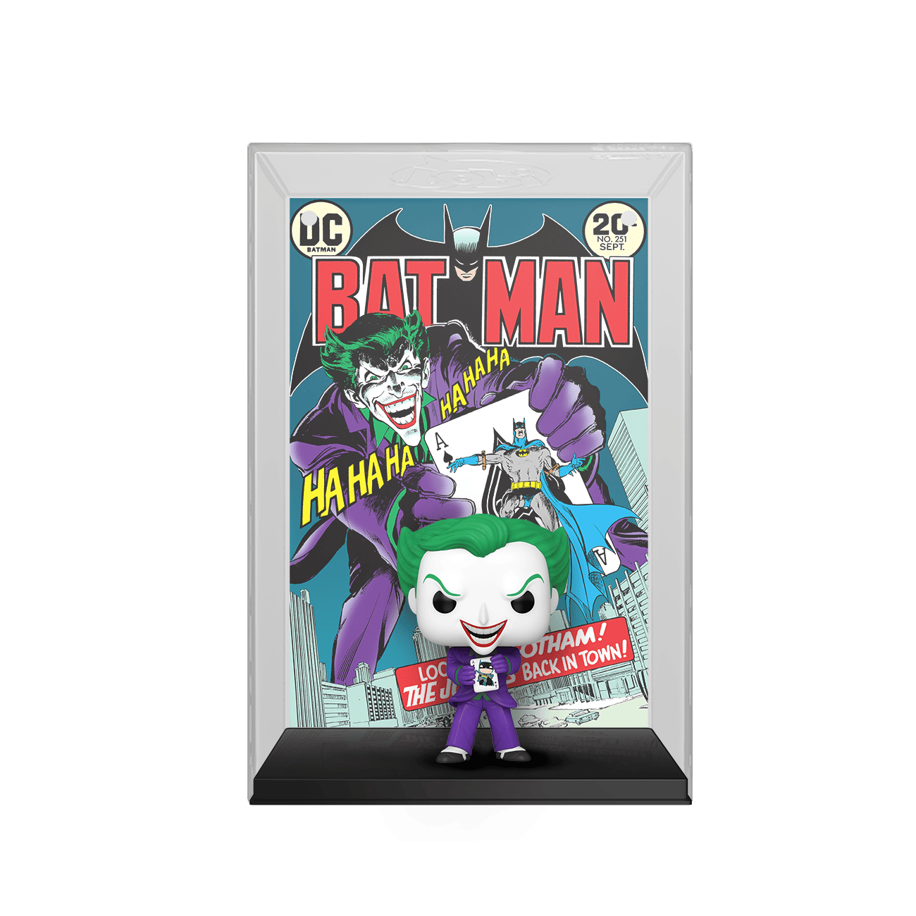 Buy Pop! Comic Covers The Joker (Back In Town) Batman No. 25 at Funko.