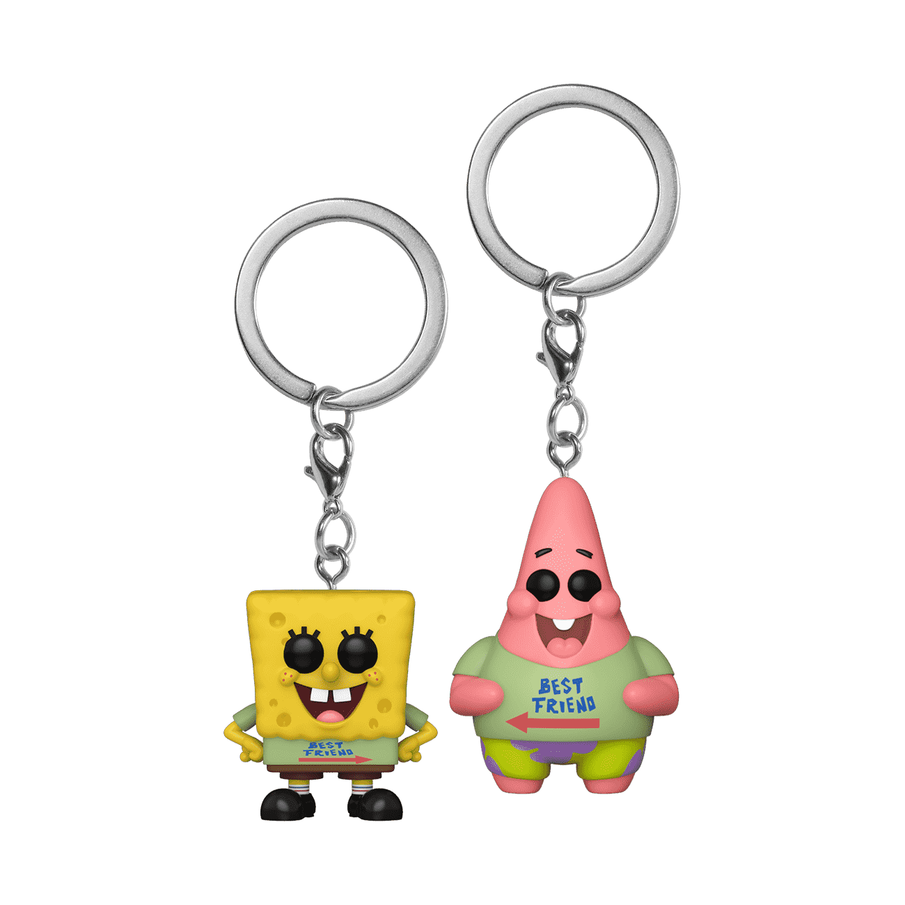 Buy Pop! Keychain Spongebob & Patrick 2 Pack at Funko.