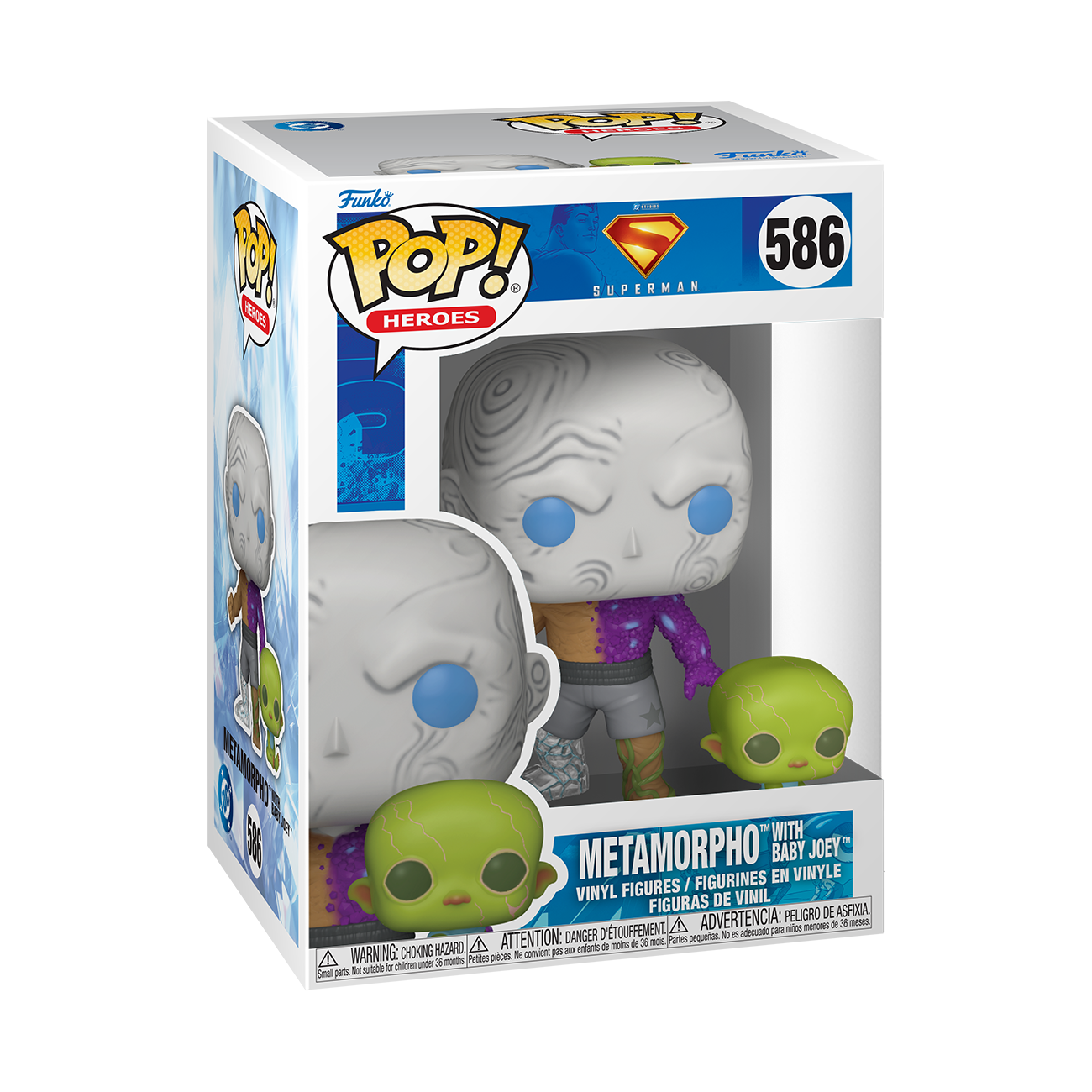 ポップフィギュア 　babyl BABYL Funko フィギュア 3体 86646_DC_S2_MetamorphoWithBaby