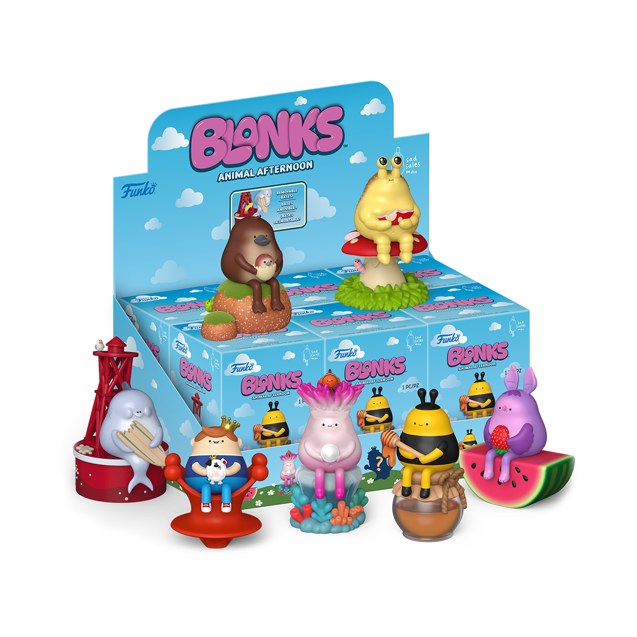Funko Blonks Animal Afternoon Premium Blind Box 6-Pack