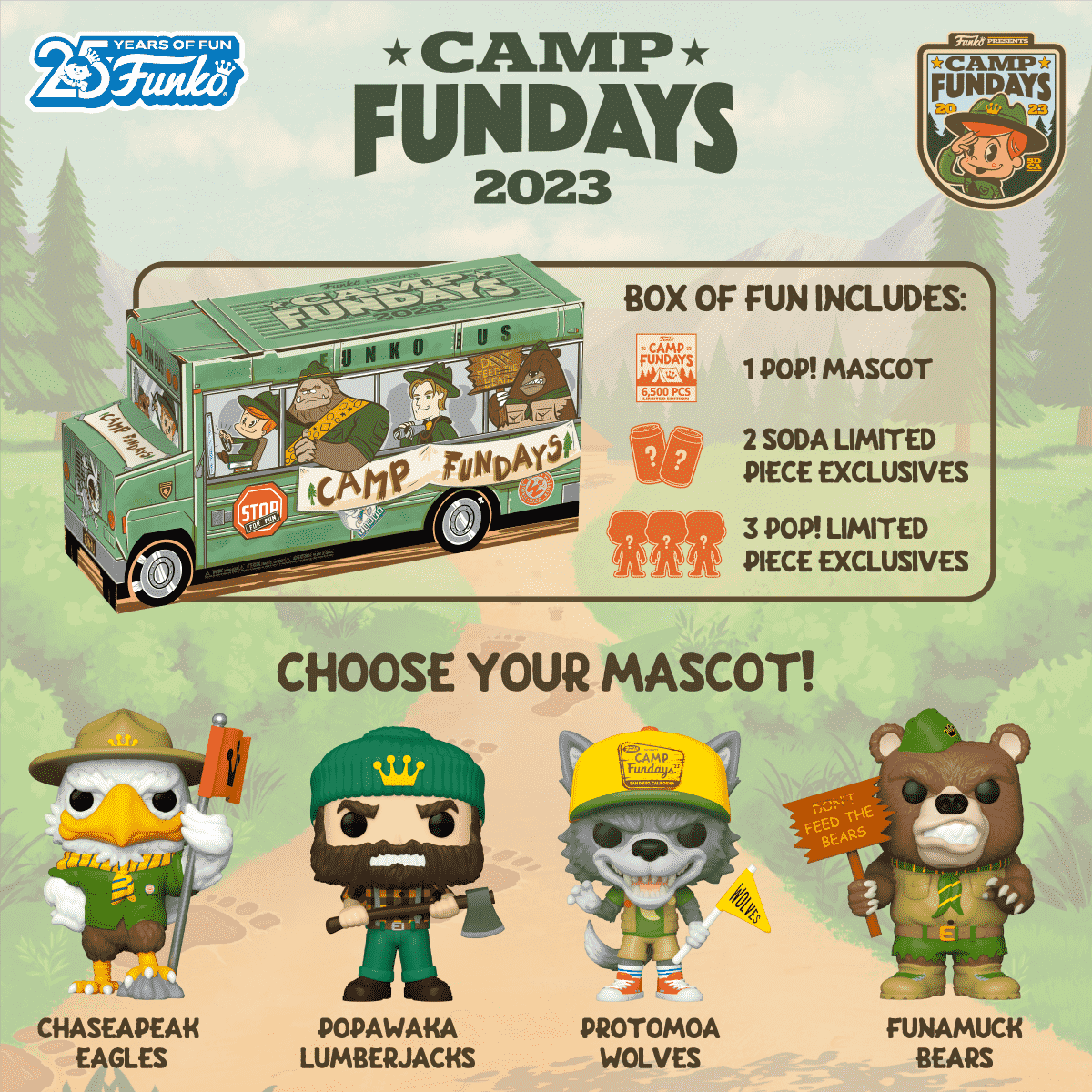 Buy Camp Fundays 2023 Box of Fun at Funko.