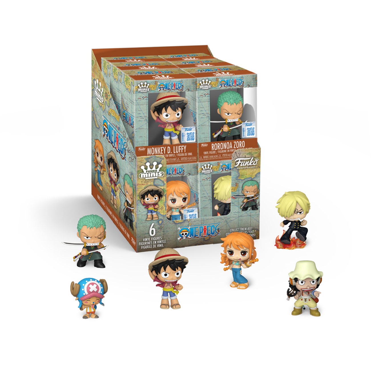 One Piece Mini Vinyl Figures | Funko