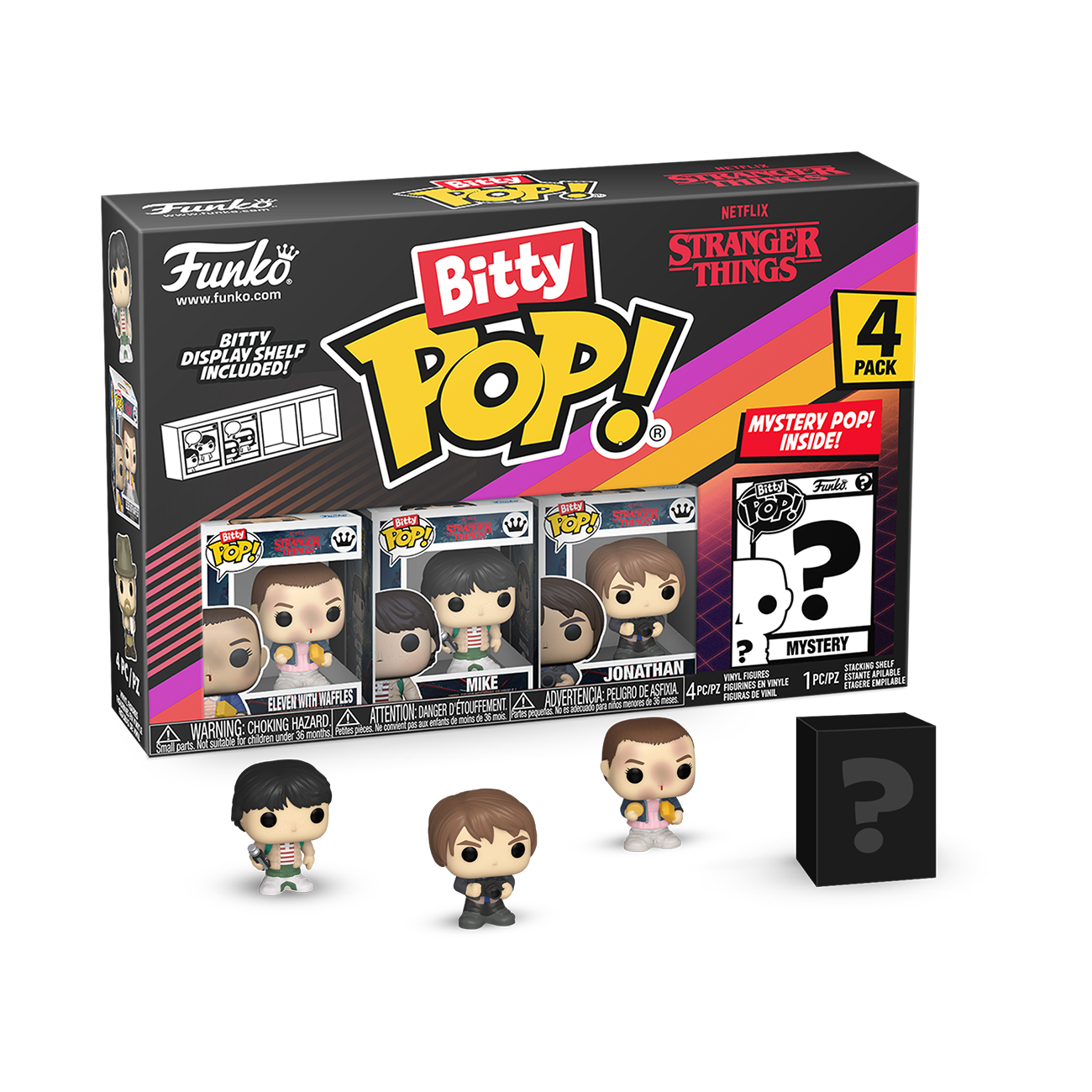 Amazon.com: Funko Action Figure: Stranger Things 3 Pack