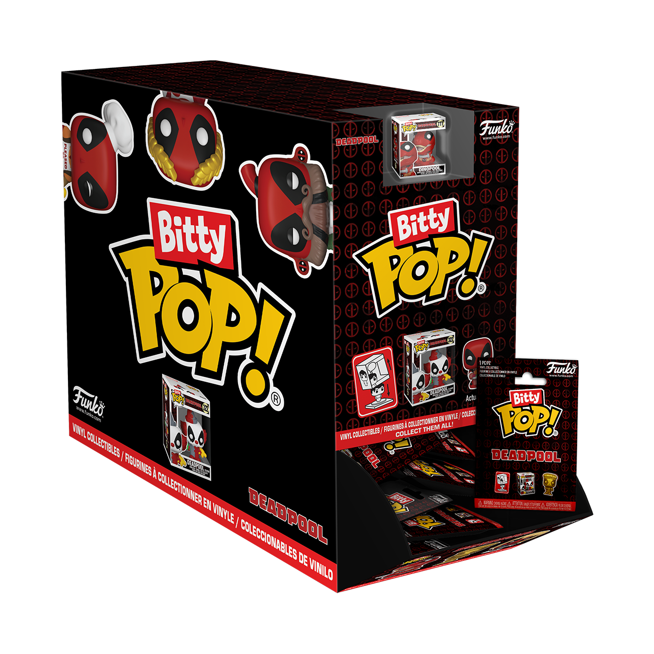ファンコ ビティFunko Bitty Pop デッドプール 2体セット Funko-Bitty-POP-Deadpool-Vinyl