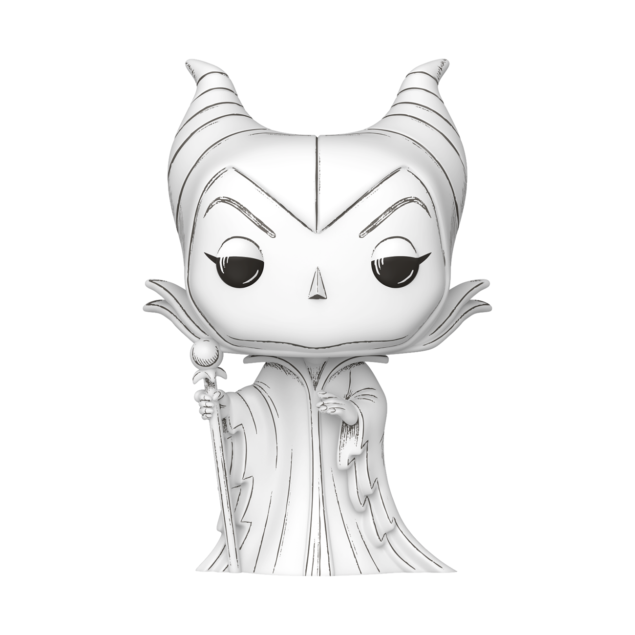 Funko Pop! Disney: Sketched - Maleficent