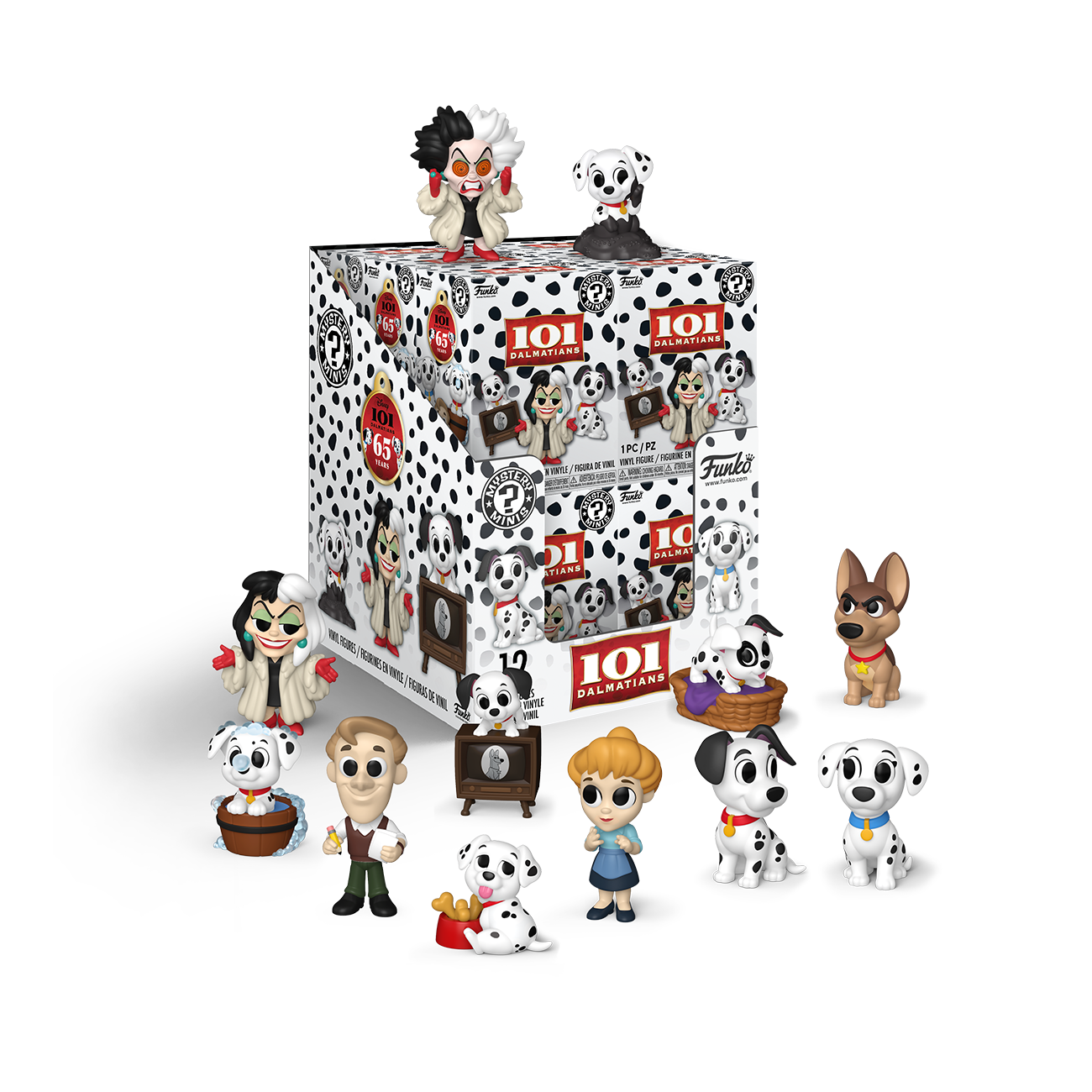 Funko Mystery Mini: 101 Dalmatians – 1 of 12 To Collect - Rolly