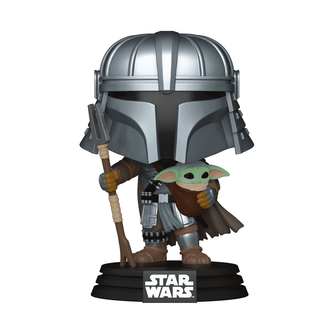 POP！ STAR WARS MANDALORIAN with GROGU Pop! Mandalorian with Grogu (Impressions) | Funko