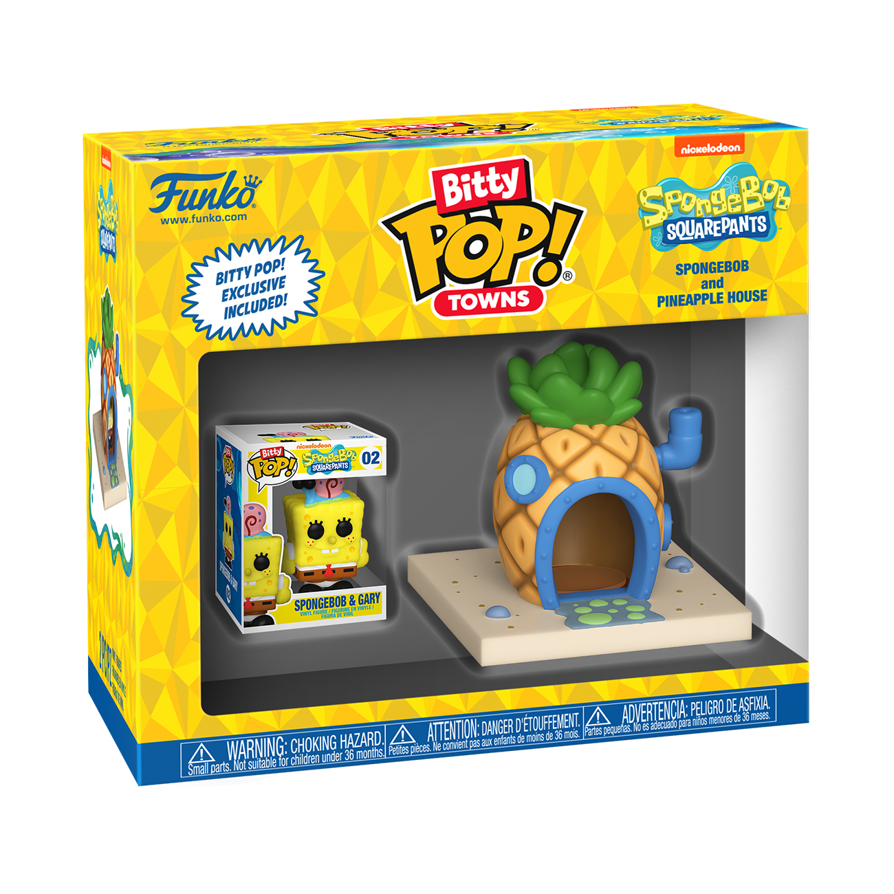 週末限定ンセール Towns Pop! Bitty SpongeBob Funko | House Pineapple and コミック・アニメ