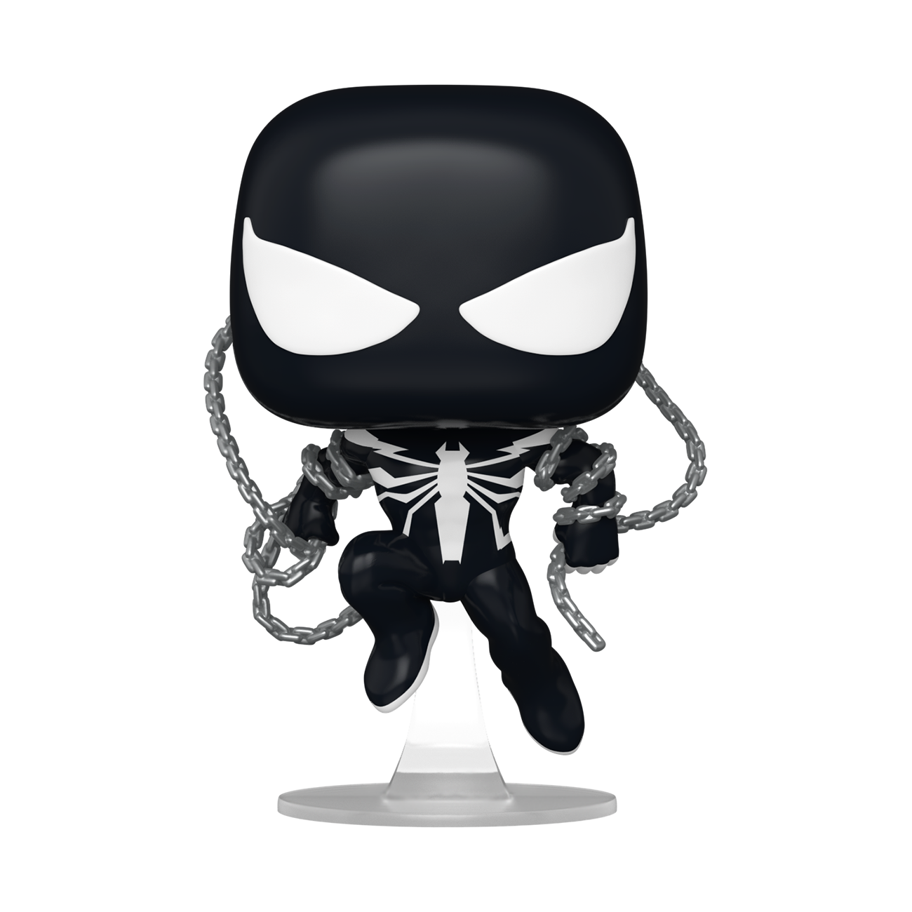 Funko Pop! Marvel: Venom Comics - Symbiote Spider-Man with Chains- Figura de Vinilo Coleccionable