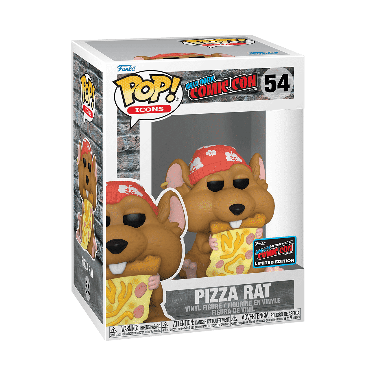 【PIZZA RAT】ファンコポップ FUNKO POP! Pop! Pizza Rat | From the Vault | Funko