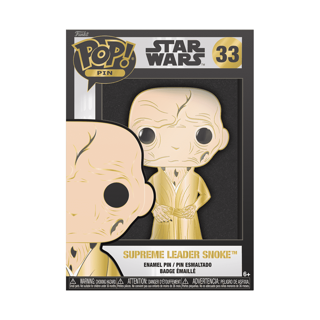 Buy Pop Pin Supreme Leader Snoke at Funko