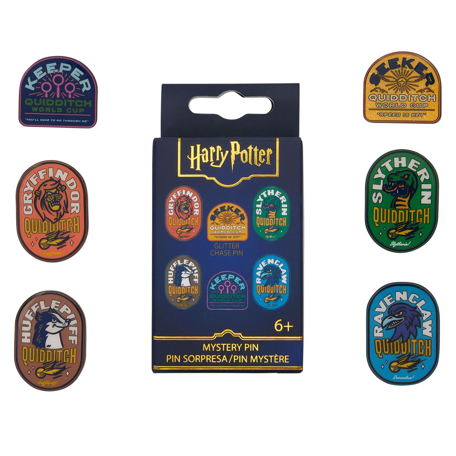Harry Potter Exclusive Quidditch Mystery Box Pin Officially Licensed Loungefly 12$