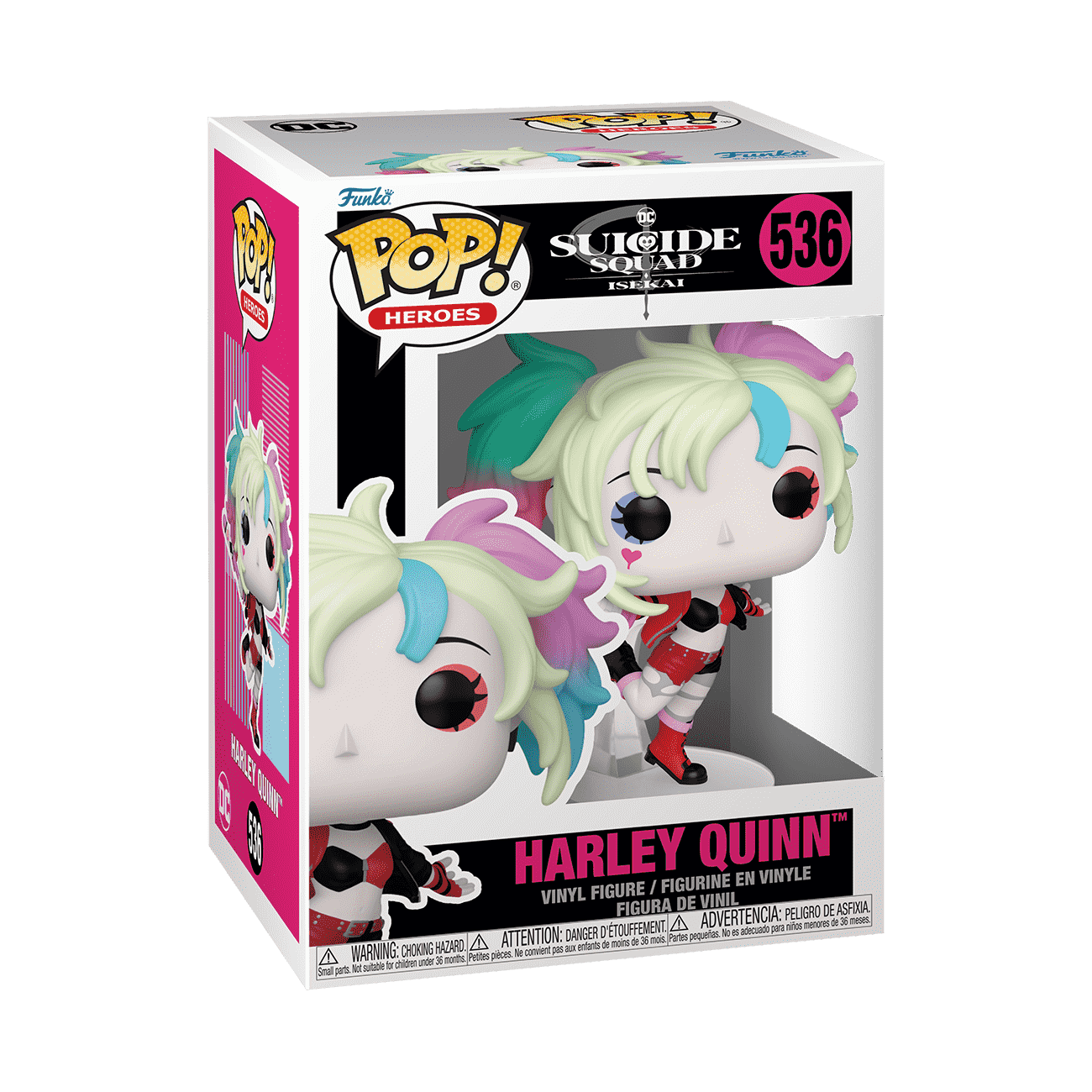 ハーレイクイン ポケットポップ！ モノクロ POP Suicide Squad 84132_DC_SuicideSquad_SSI_HARL