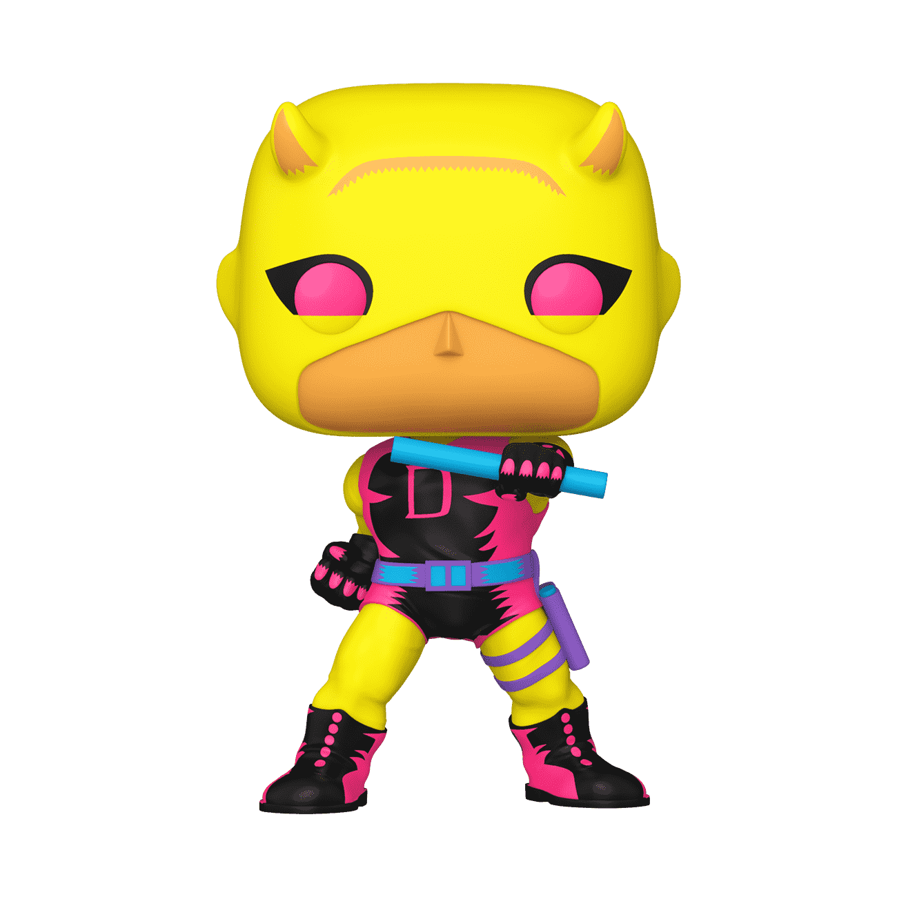 Buy Pop! Jumbo Daredevil (Yellow & Red) (Black Light) at Funko.