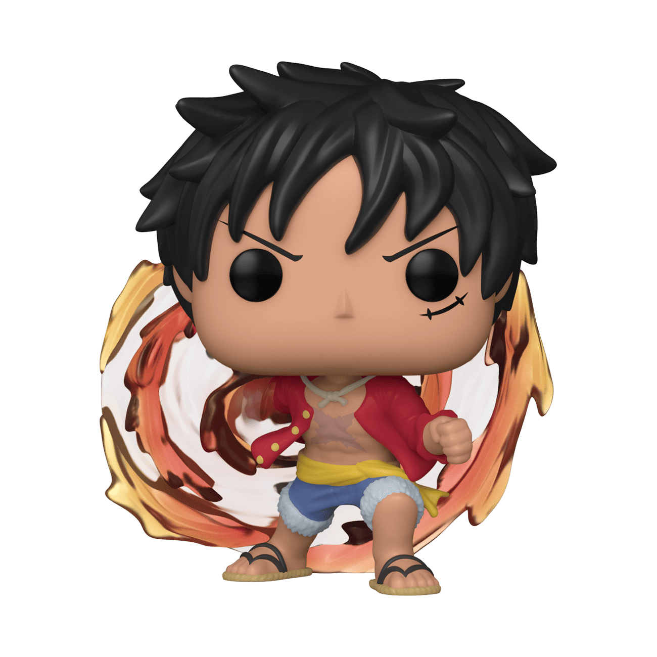 LUFFY RED ROCK FIGURE ONE PIECE - Animes-Figures