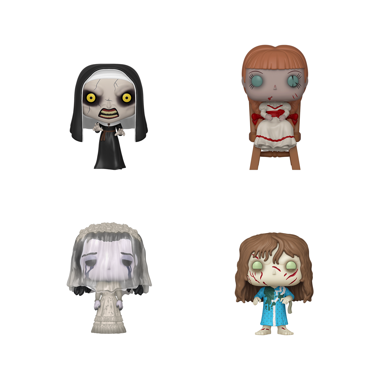 Funko Pop! Warner Bros. Horror 4-Pack