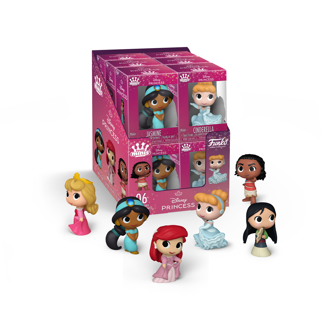 Funko minis Disney Princess ディズニー プリンセス Disney Princess Mini Vinyl Figures | Funko