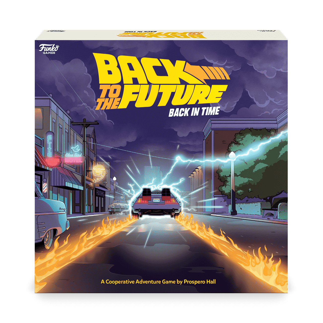 Buy Back the Future - Back in Time Board at Funko.