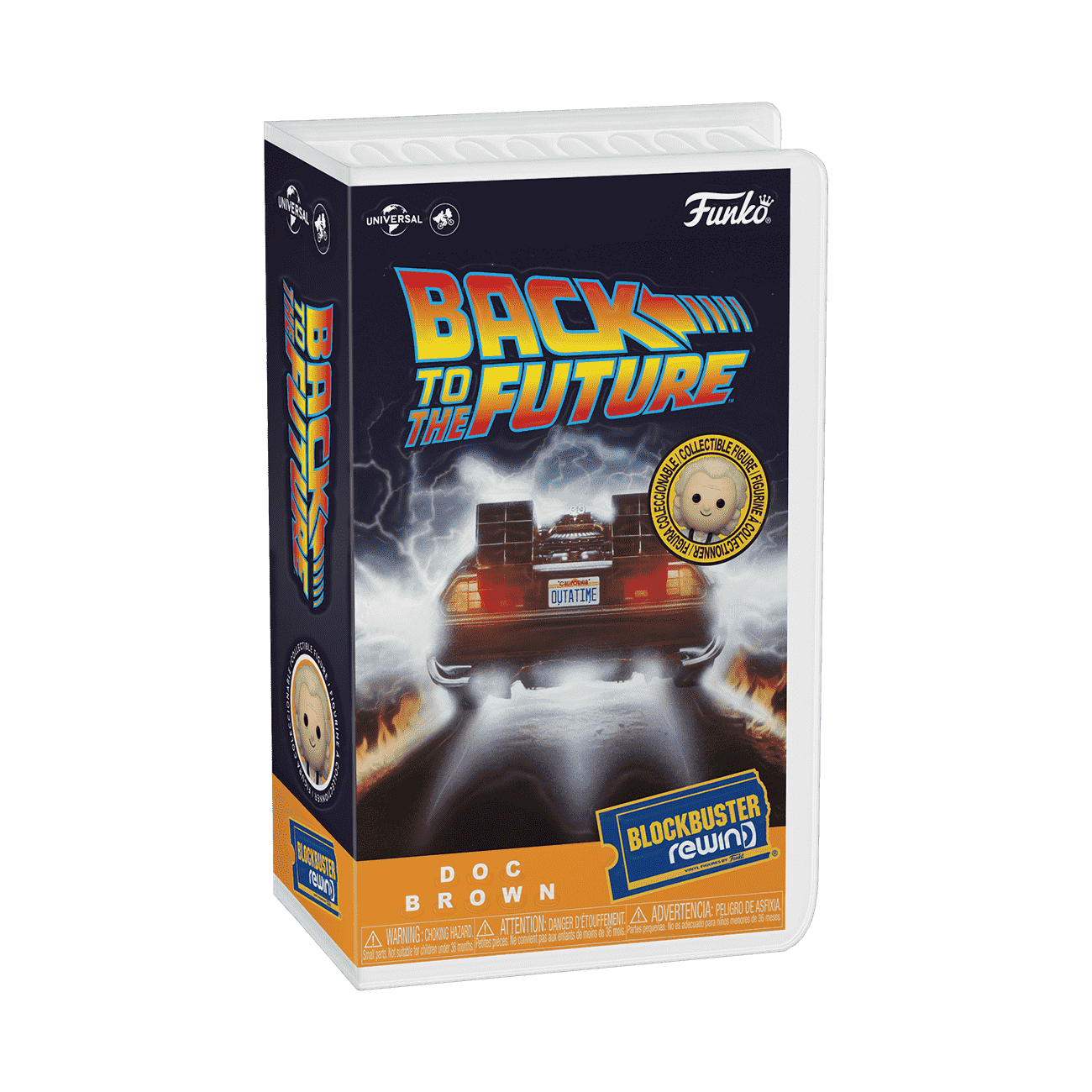 REWIND Doc Brown (Back to the Future) | From the Vault | Funko