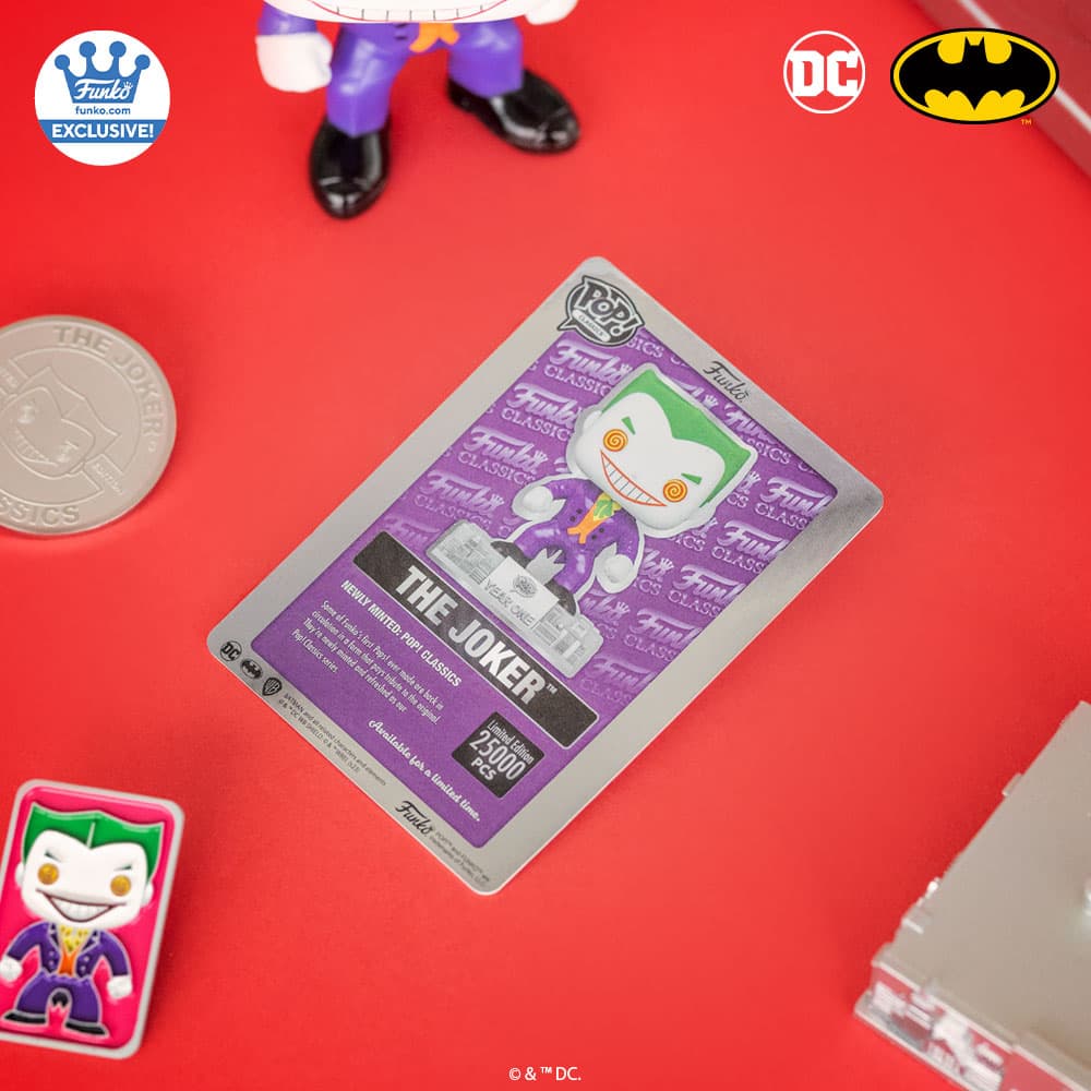 Buy Pop! Classics The Joker Funko 25th Anniversary at Funko.