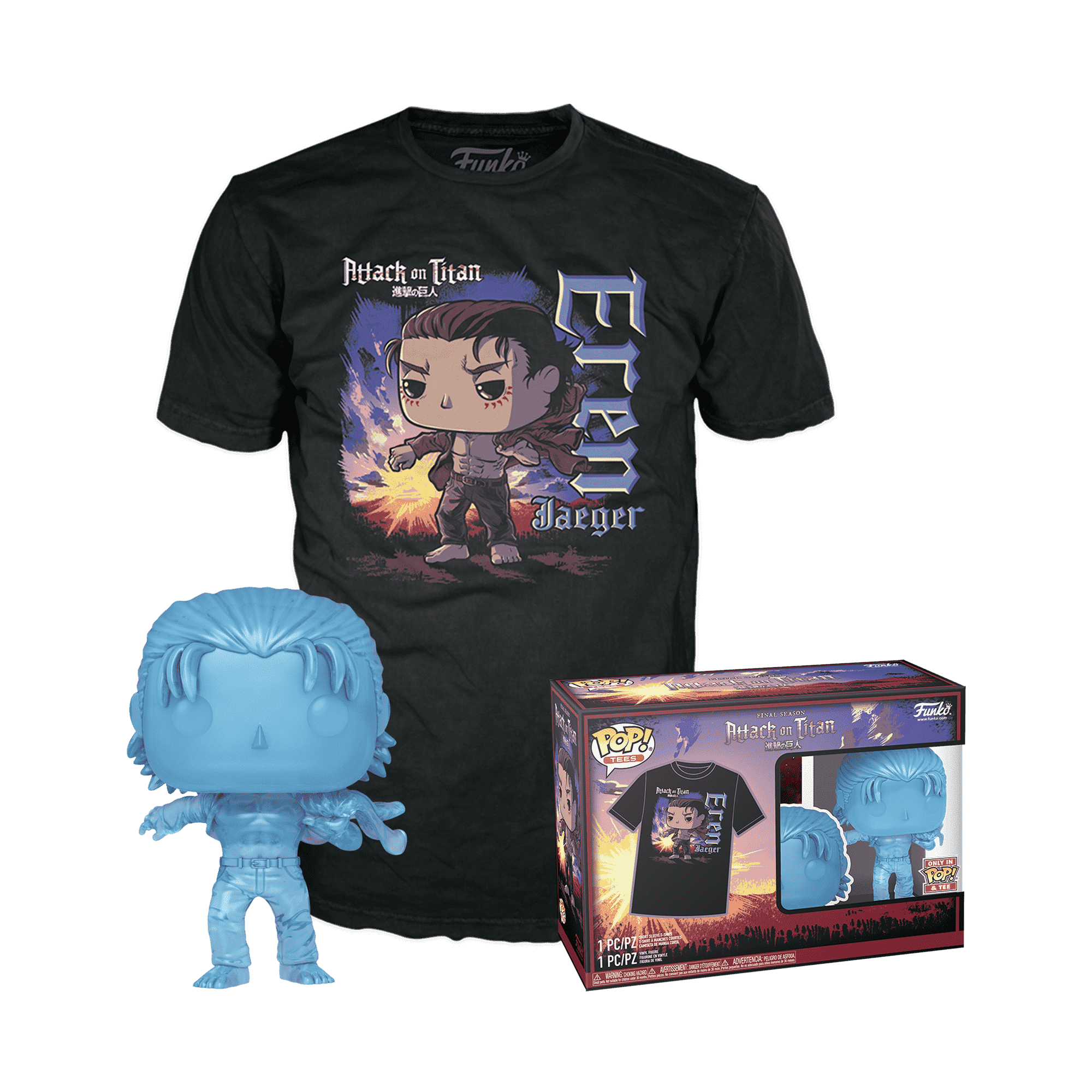 FUNKO POP! 進撃の巨人 エレン＆ジーク・イェーガー 海外限定商品 海外限定]FUNKO POP! 進撃の巨人 エレン＆ジーク・イェーガー