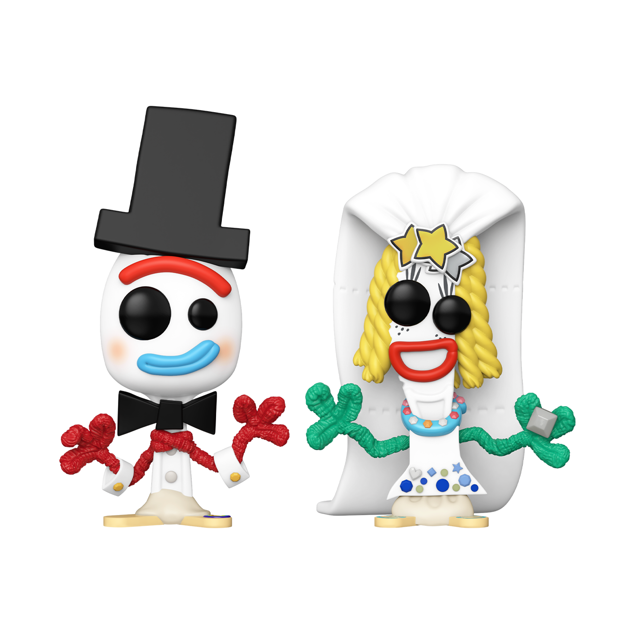 Funko Pop! Forky and Karen Beverly 2-Pack with Pop! Protector