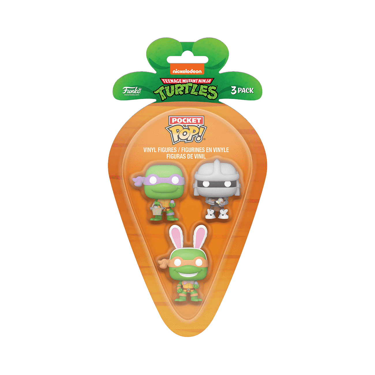 Pocket Pop! Easter Donatello, Shredder & Michelangelo 3-Pack