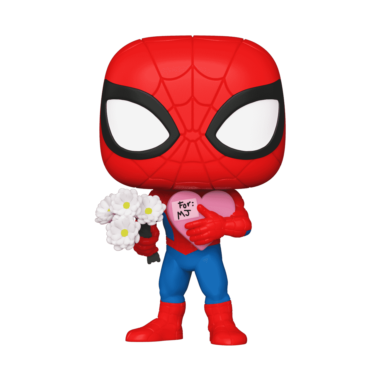  Funko Pop! Marvel: Valentine's Series - Spider-Man with Flowers  Shop Exclusive : Toys & Games