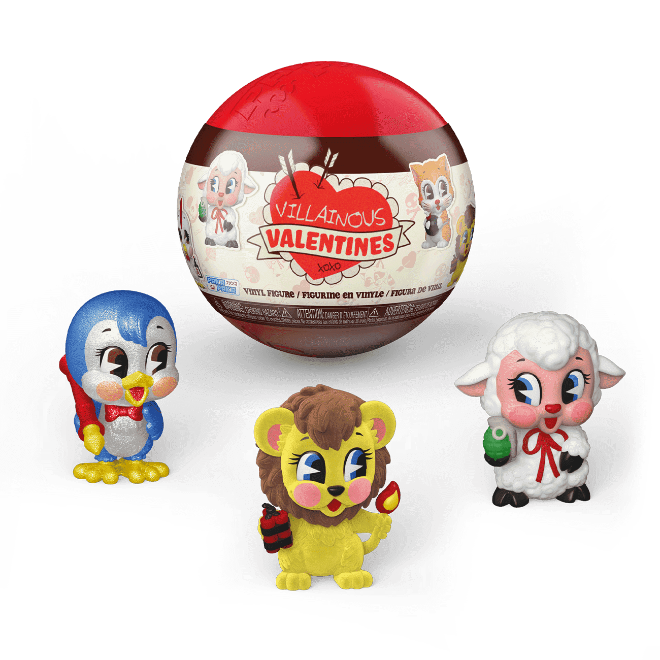 Funko Biglietti Di San Valentino Cattivi - Pacco Da 8 Cartoline Con Buste - Villainous Valentines