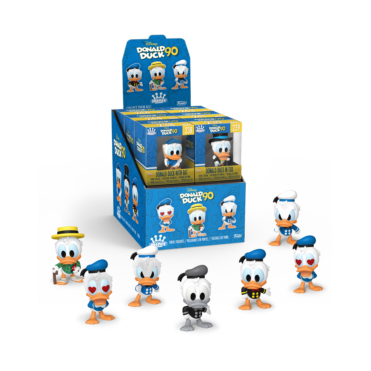 Buy Donald Duck 90th Anniversary Mini Vinyl Figures at Funko.