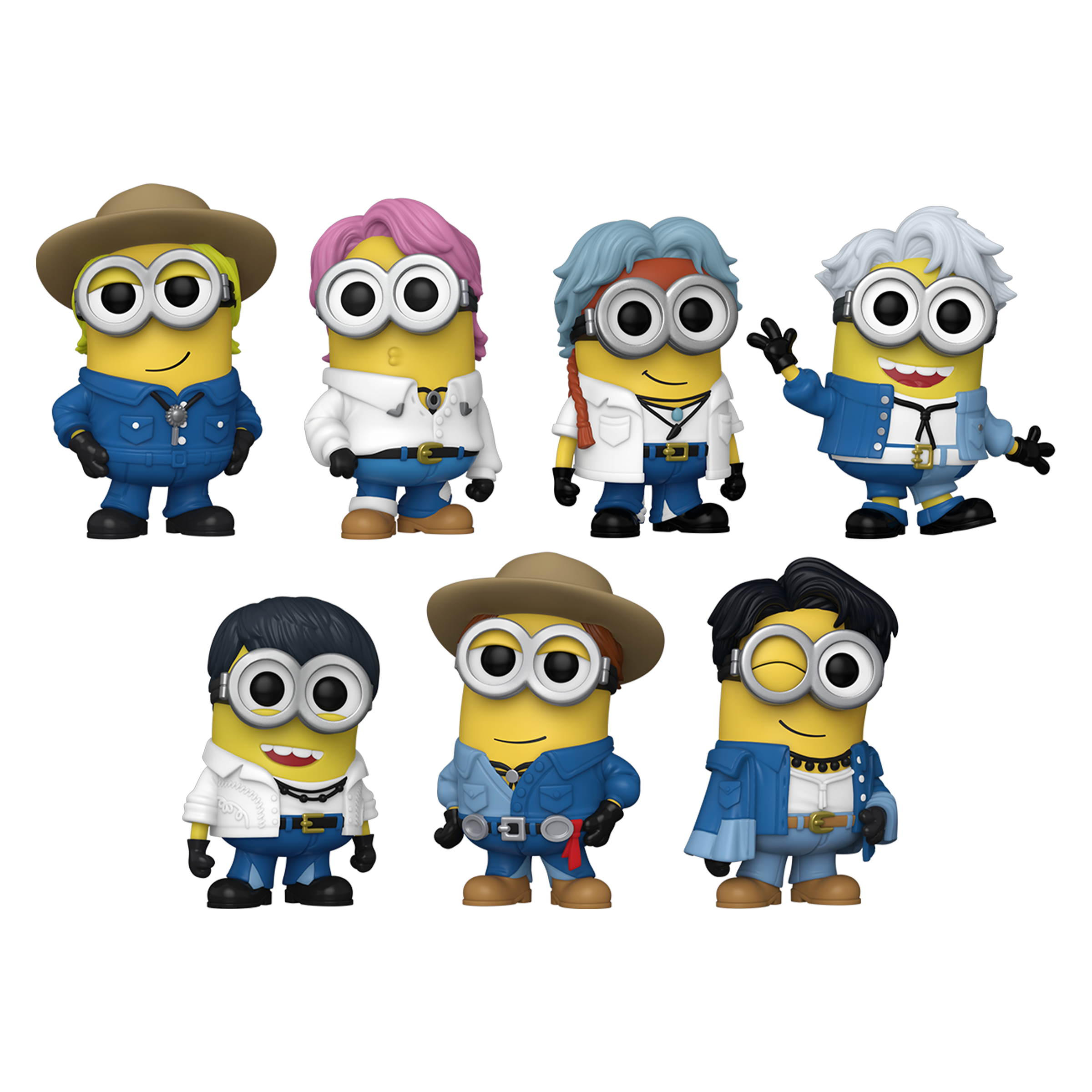 Pop! BTS x Minions 7-Pack | From the Vault | Funko