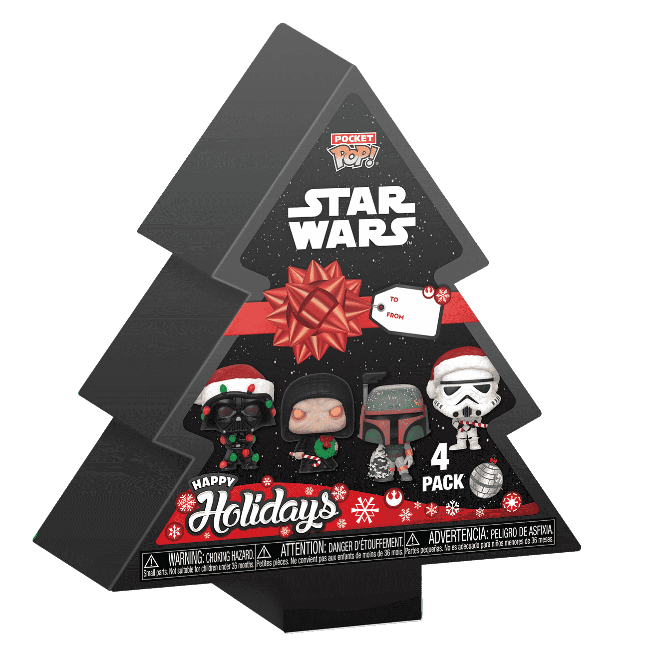 Buy Pocket Pop! Holiday Star Wars 4Pack at Funko.