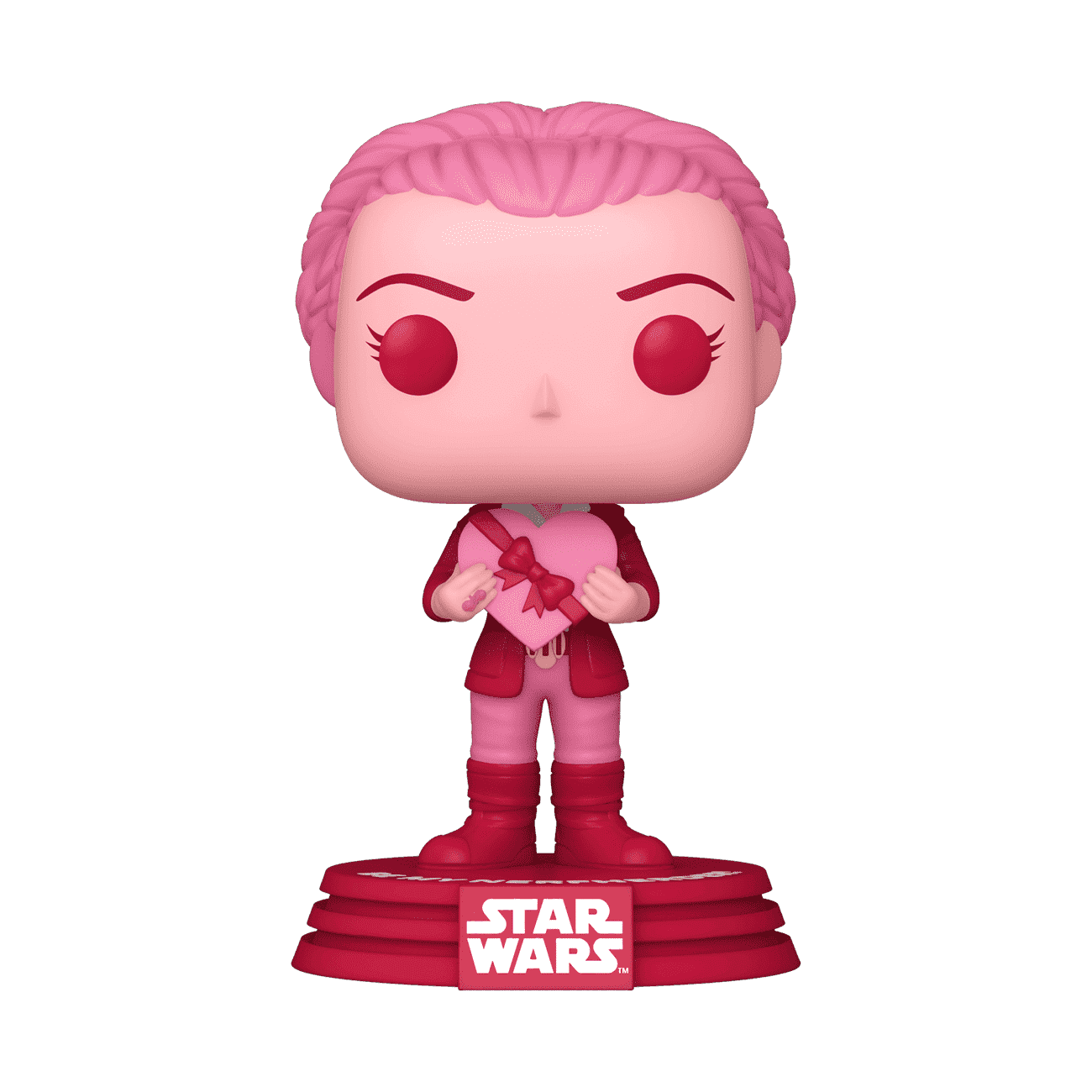 Funko POP! スター・ウォーズ プリンセス・レイア 589 Funko Pop! Star Wars Valentines Leia Pop 589 (Pop Protector