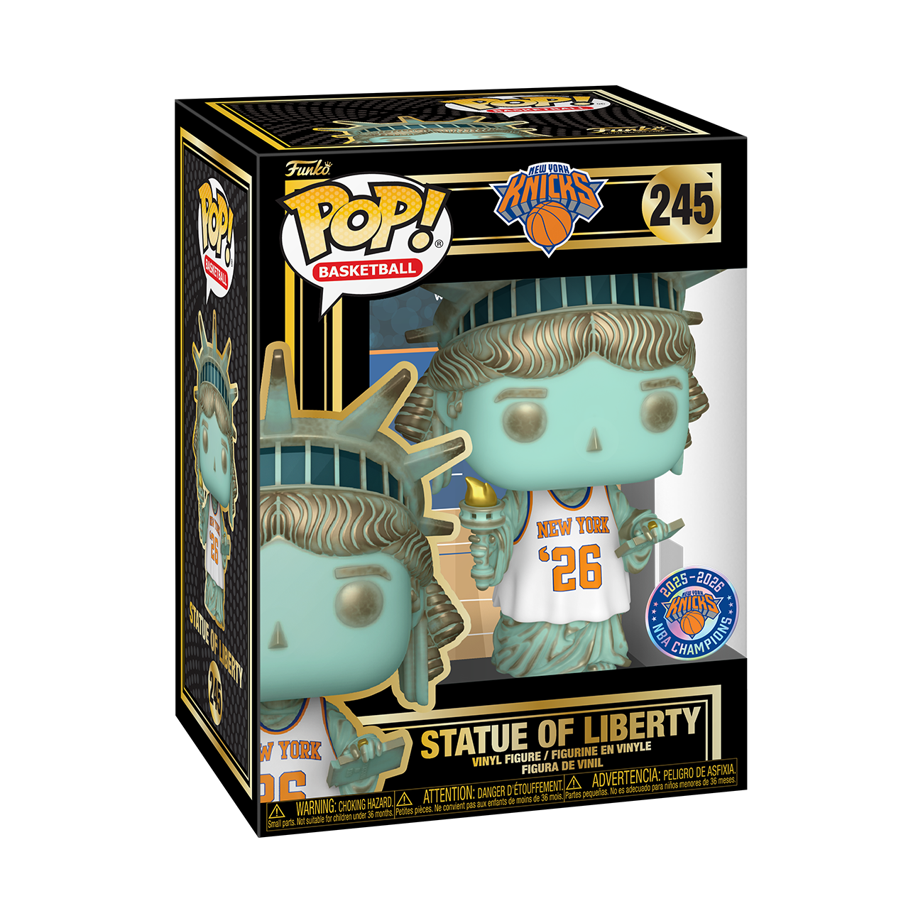 Pop! Statue of Liberty (New York Knicks 2026 NBA Champions - Ring Night ...