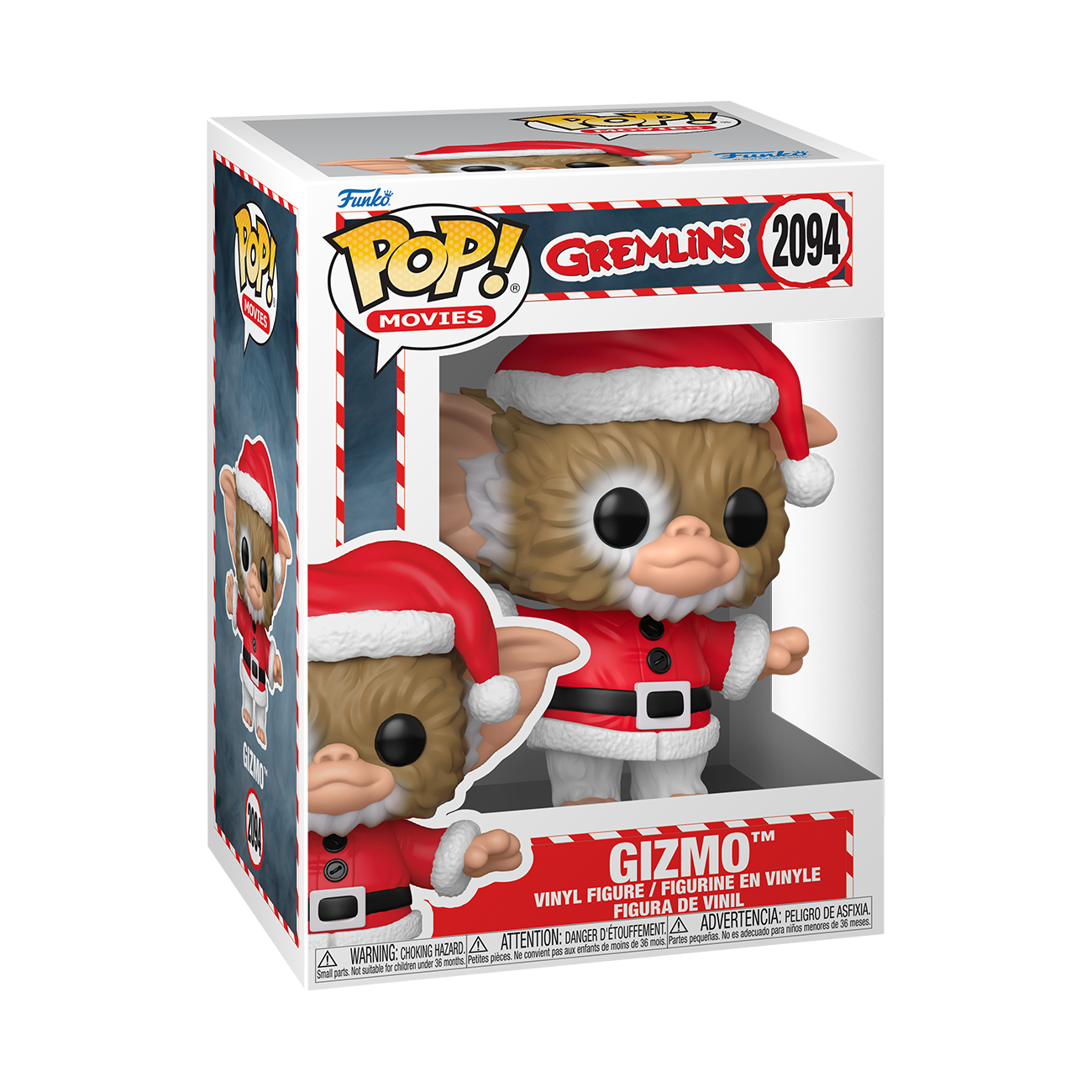 超入手困難　ギズモフィギュア GIZMO（SANTA Ver.） 92901PKG_Gremlins_Gizmo(HLDY)