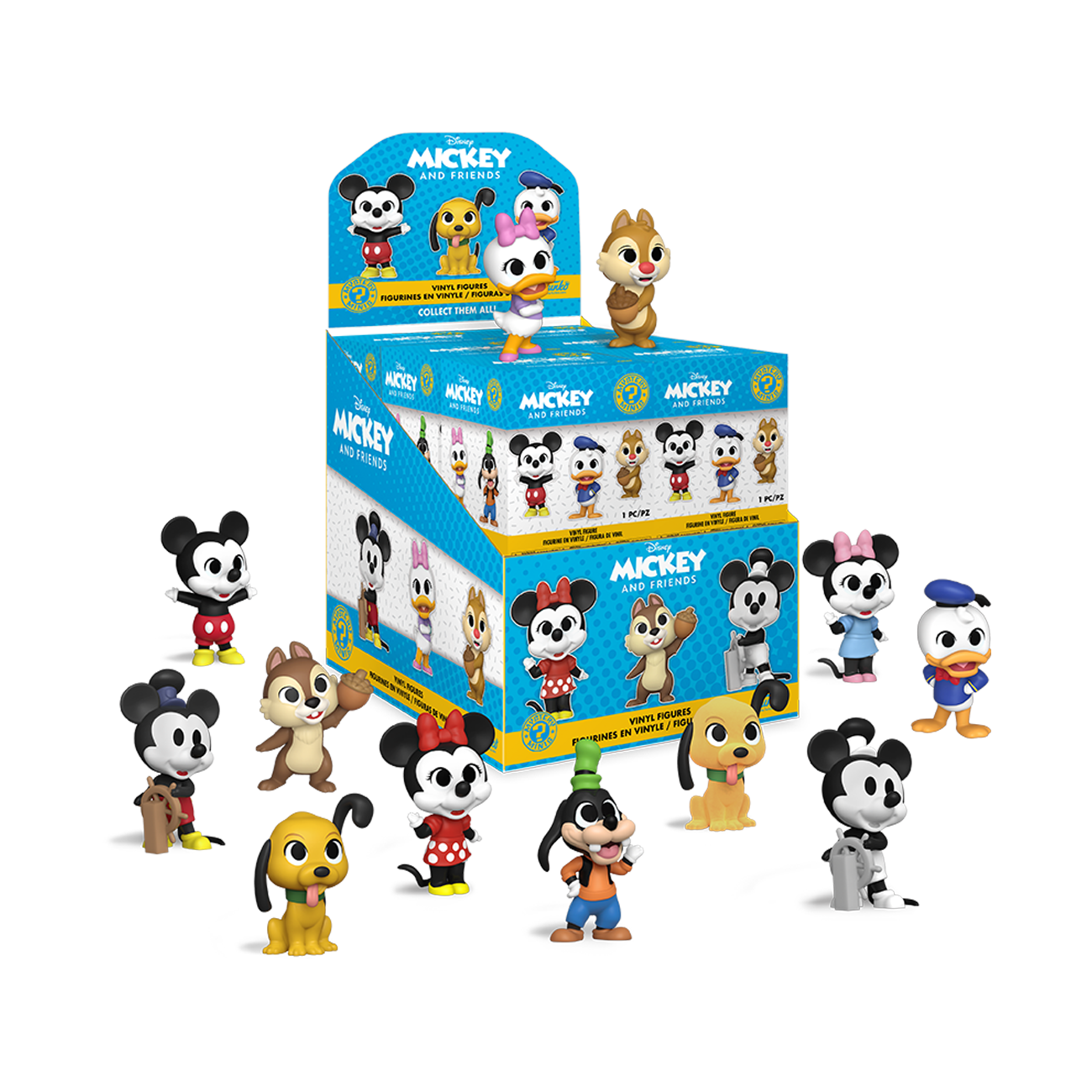 Funko Mystery Mini: Disney Classics - Mickey Mouse - 1 Mini Figure - Blind  Box - Minifigura de Vinilo Coleccionable - Idea de Regalo- Mercancia