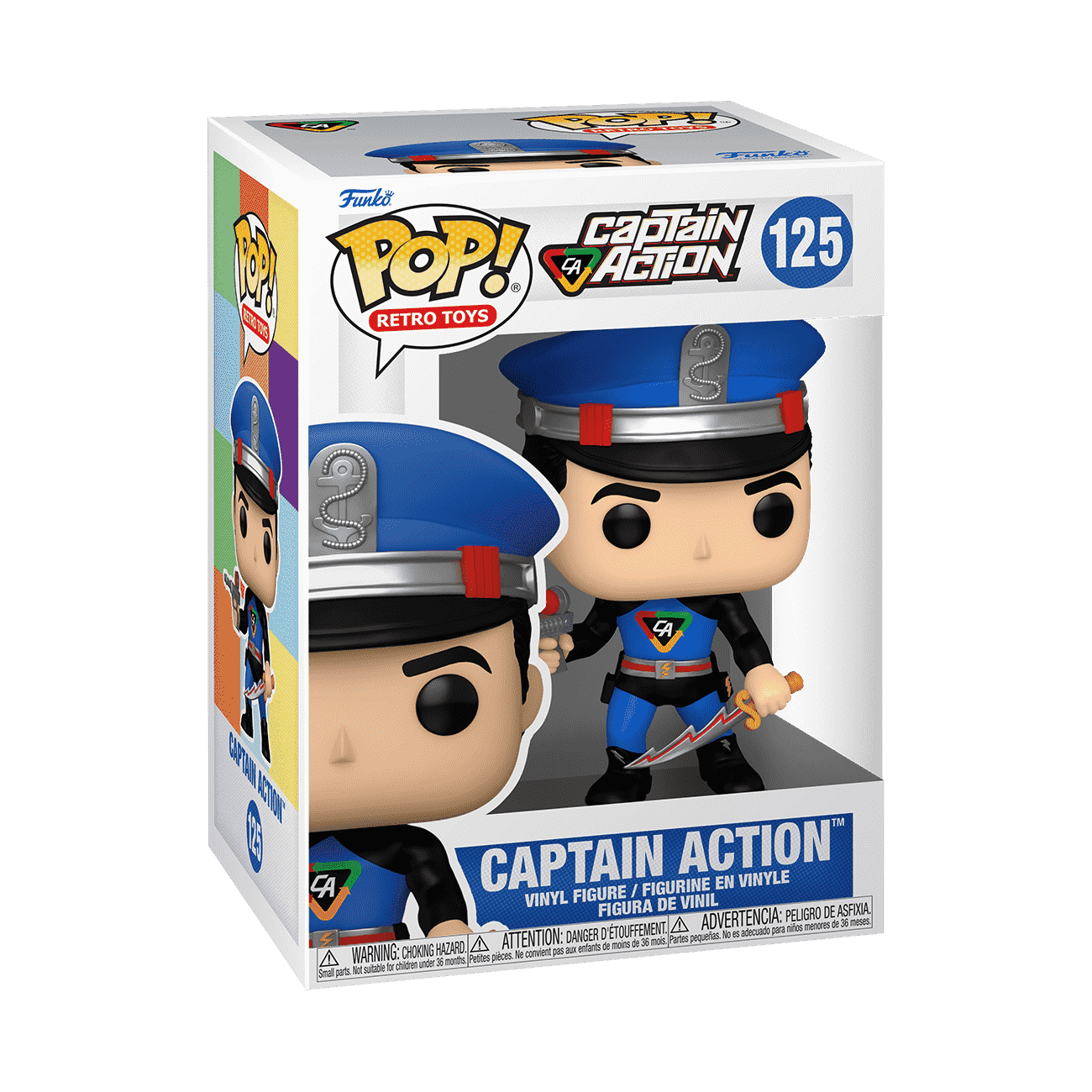 Buy Pop! Captain Action at Funko.