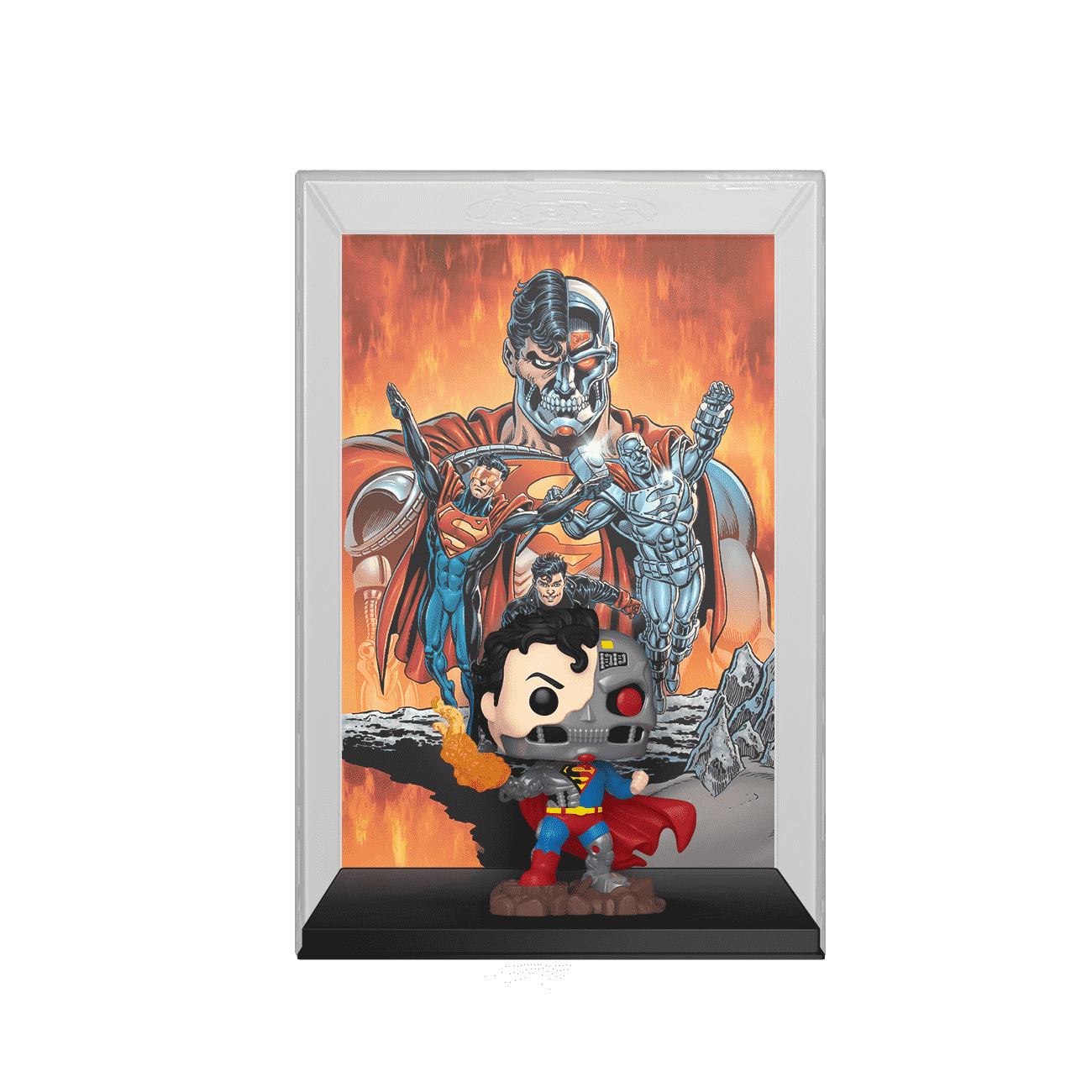POP! FUNKO スーパーマン Pop! Comic Covers Reign of the Supermen - Cyborg Superman