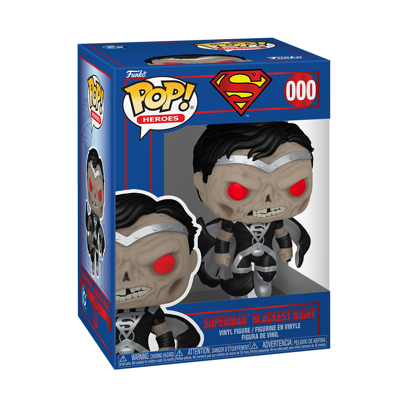 Funko POP DC Superman Blackest Night #83 - Figurine Exclusive Vinyle Neuve