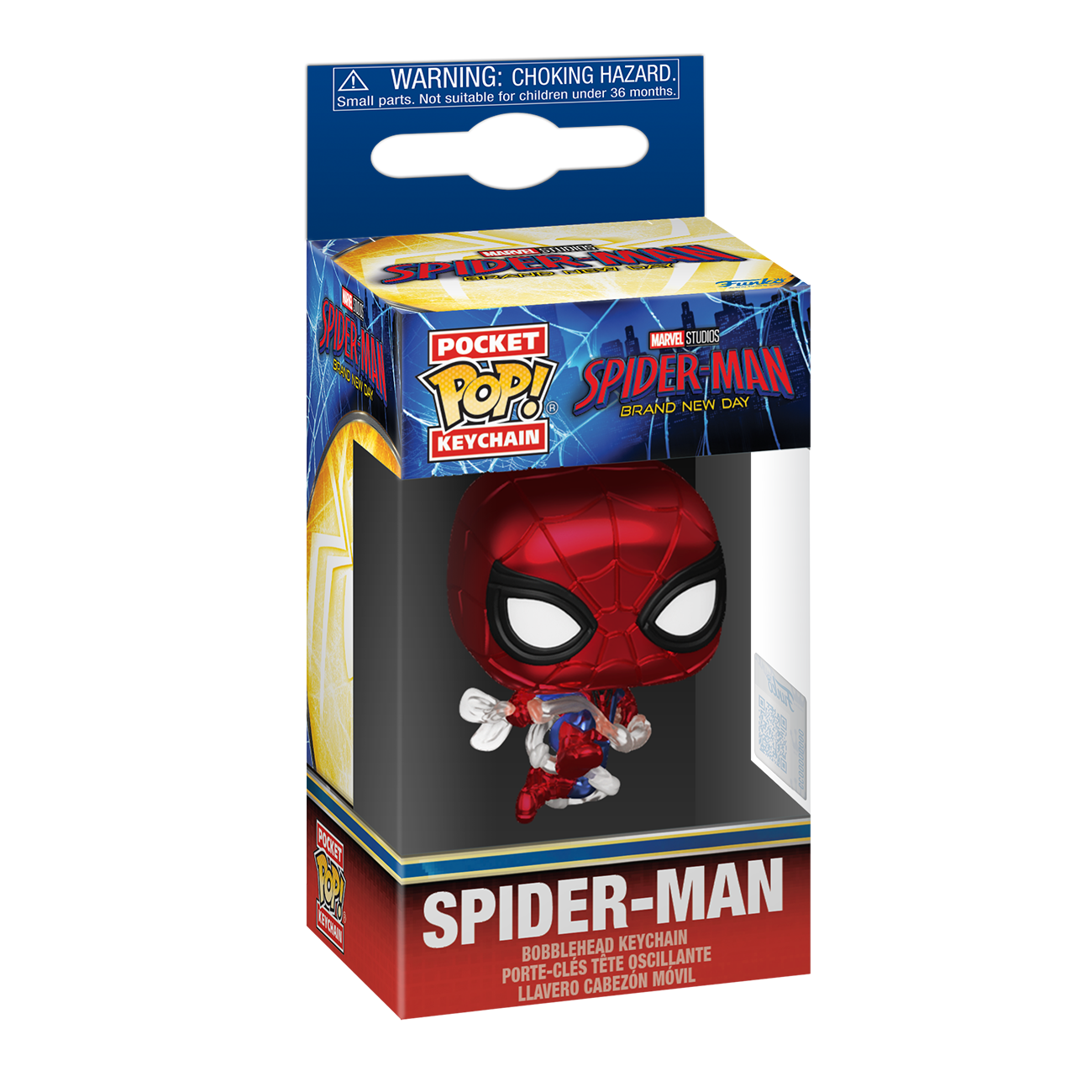 Брелок Funko Pocket POP! Marvel Spider-Man Brand New Day Spider-Man (MT) 93990
