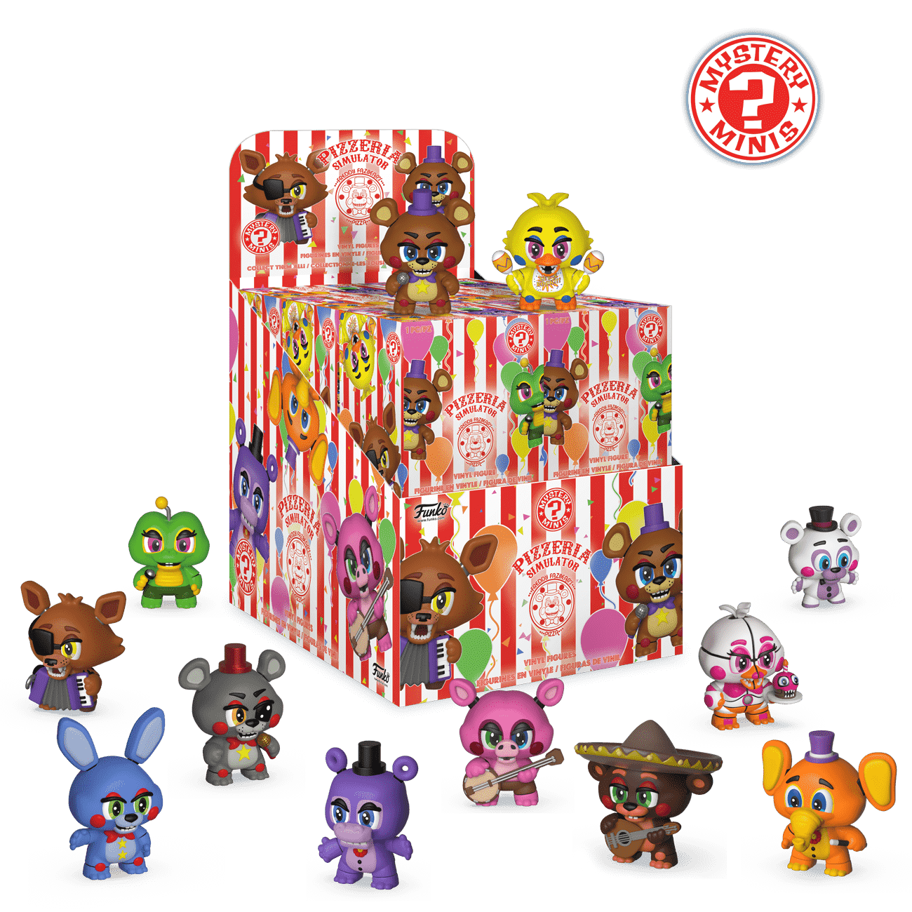 Five Nights at Freddy's Pizzeria Simulator Mystery Minis Funko