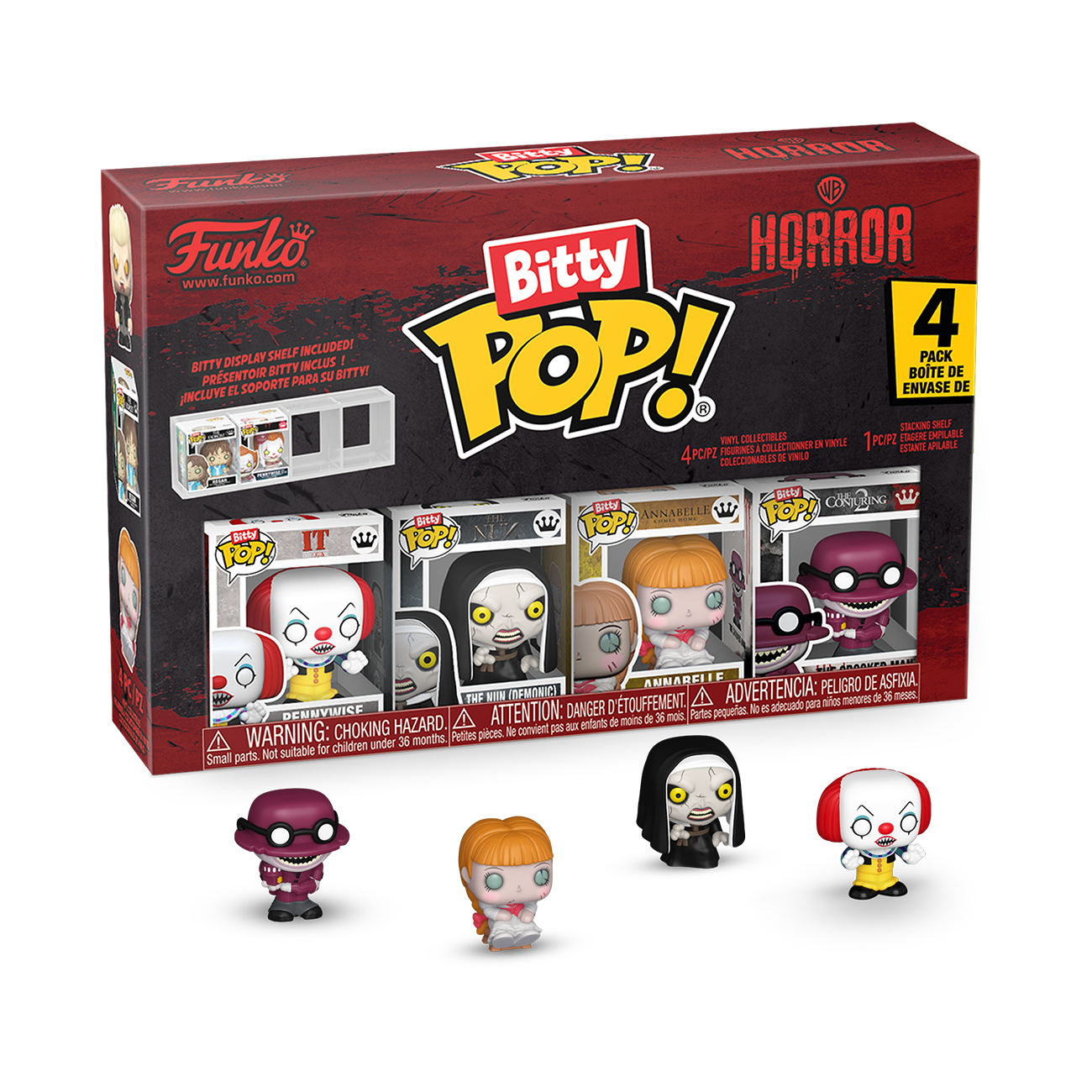 Funko Bitty Pop! WB Horror 4-Pack Series 2