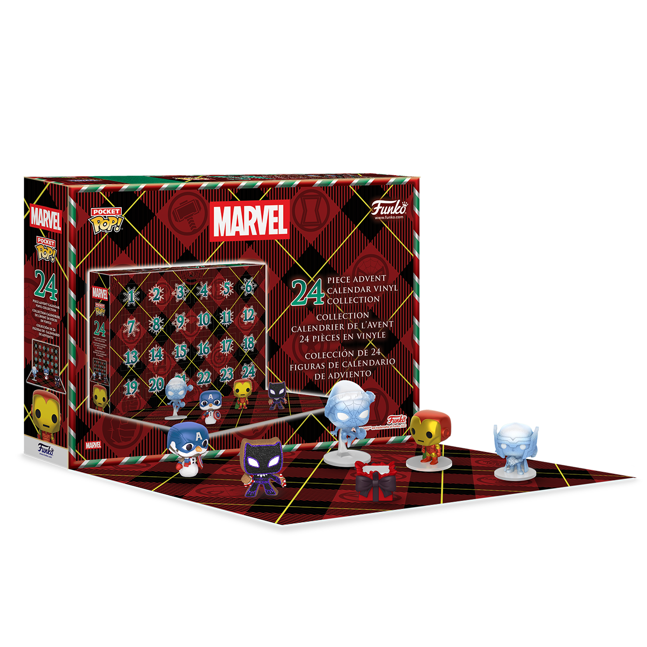 Funko Pocket Pop! Countdown Calendar: Marvel - Calendario de Adviento