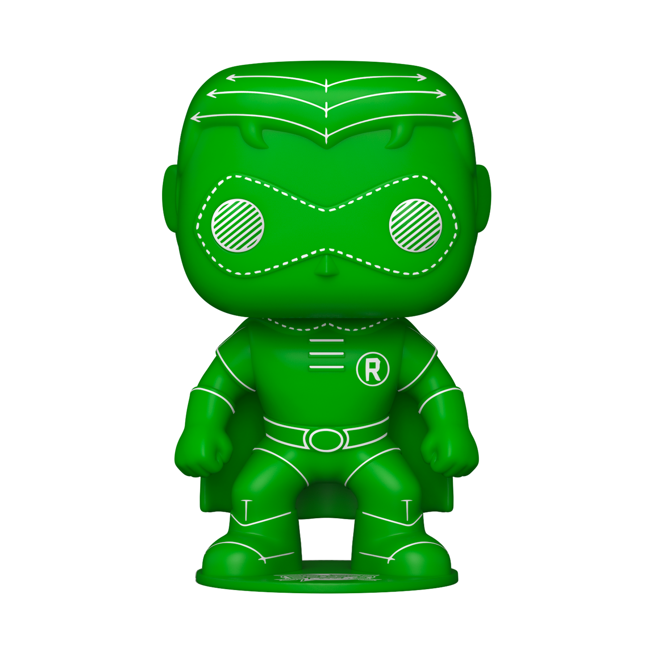 Pop! Robin (Green Blueprint Deco) with Pop! Protector [SDCC]